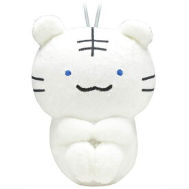 ホワイトタイガーとブラックタイガー お座りぬいぐるみ [1.ホワイトタイガー]【 ネコポス不可 】【C】