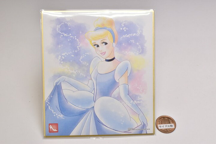 楽天市場 ディズニー 色紙art 2 シンデレラ ネコポス配送対応 C Sale2101 トイサンタ楽天市場店