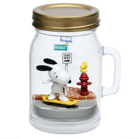 SNOOPY & WOODSTOCK Terrarium On Vacation (スヌーピー & ウッドストック テラリウム オン バケーション) ［1.NYの街中で］【 ネコポス不可 】(RM)【メーカー完売のため当店在庫限り!!】