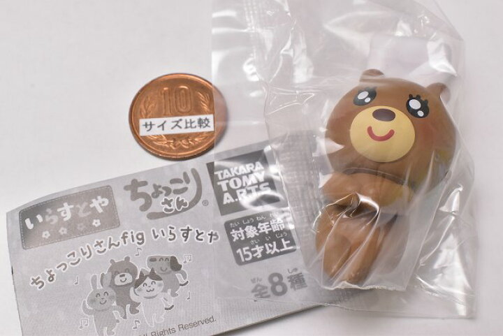 楽天市場 ちょっこりさんfig いらすとや 8 くま うるうる ネコポス配送対応 C Sale トイサンタ楽天市場店