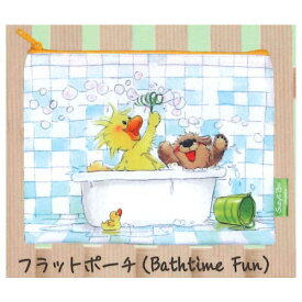 スージー・ズー ポーチコレクション [4.フラットポーチ(Bathtime Fun)]【ネコポス配送対応】【C】