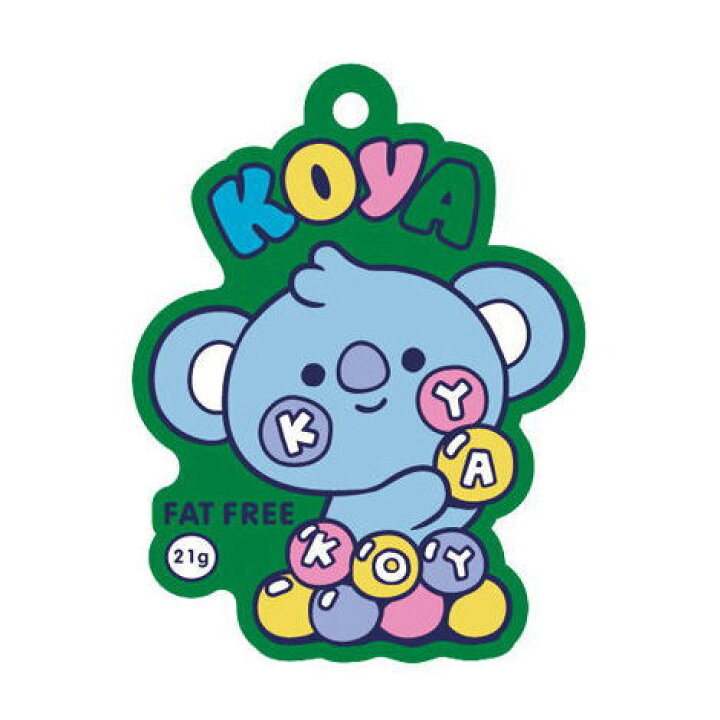楽天市場 Bt21 ぷっくりラバマスグミ 5 Koya ネコポス配送対応 C ラバーストラップのみ グミは付属しません Sale トイサンタ楽天市場店