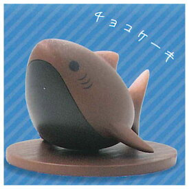 れおなるど サメのケーキ屋さんマスコット [4.チョコケーキ]【 ネコポス不可 】【C】[sale230902]