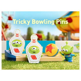 POPMART Disney/Pixar ALIEN PARTY GAMES シリーズ シーンセット [6.Tricky Bowling Pins]【 ネコポス不可 】