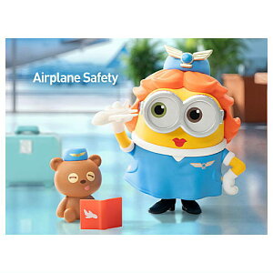 POPMART Minions Bedtime Stories by Bob and Tim V[Y [7.Airplane Safety]y lR|Xs z