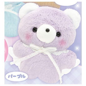 レトロファンシー エンジェルくまちゃん [3.パープル]【 ネコポス不可 】【C】