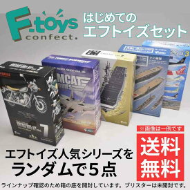 ★完売★【福袋】【送料無料】 はじめての食玩 エフトイズセット エフトイズ社の食玩プラモデル商品がランダムで5点入ったお試しハッピーセット！[ftoys1]