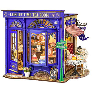 ROBOTIME ROLIFE DIY~j`Ah[nEXLbg yDG171FLeisure Time Tea Roomzg(p) [m-s]y lR|Xs z