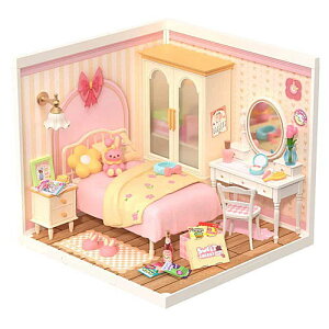 ROBOTIME ROLIFE DIY ~j`AnEX X[p[NGC^[V[Y yDW016FLovely Pink Bedroomzg(p) [m-s]y lR|Xs z