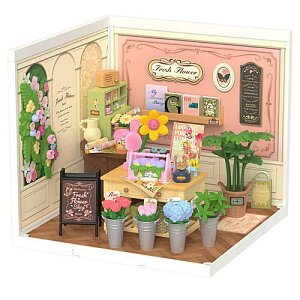ROBOTIME ROLIFE DIY ~j`AnEX X[p[NGC^[V[Y yDW017BFFresh Flower Shopzg(p) [m-s]y lR|Xs z