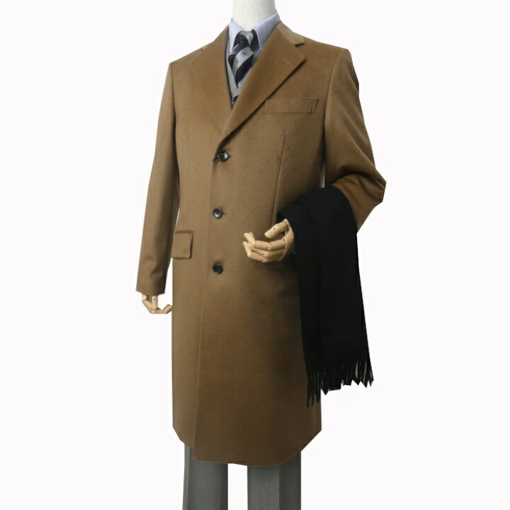 楽天市場】OXFORD CLASSIC 秋冬 カシミヤ100% ロングコート キャメル 