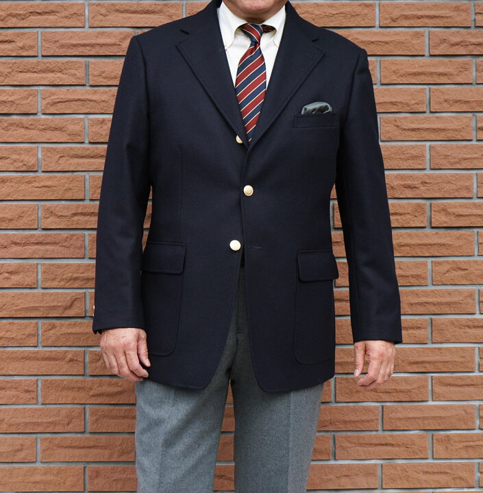 楽天市場 Oxford Classic Premiumline オックスフォードクラシックプレミアムライン 紺ブレザー フラノブレザー メンズ 秋冬 金ボタン ネイビー 01 A3 A5 A6 A8 Ab4 Ab5 Ab6 Ab7 Ab8 5 6 7 8 Tradhousefukiya