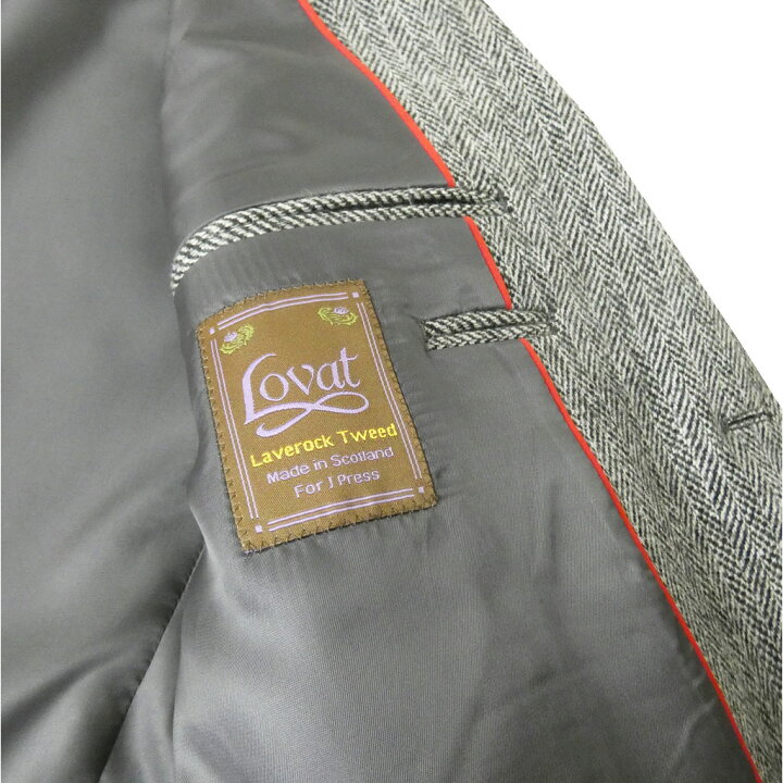 楽天市場】J.PRESSのトラッド1型 秋冬段返り3つボタン ラバット 
