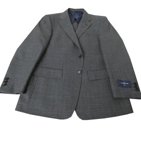 Ermenegildo Zegna(エルメネジルド ゼニア) ジャケット 2つボタン メンズ 春夏 チャコールグレー 1618 AB8