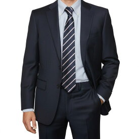 エルメネジルド ゼニア(Ermenegildo Zegna) スーツ 秋冬春 メンズ シングルスーツ 2つボタン ビジネススーツ ネイビー 紺無地 4388 A5 AB5 AB7 BB5