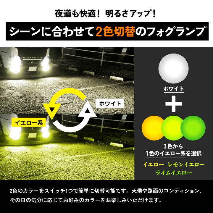 楽天市場】HID屋 H3 LED トラック 24v フォグランプ LED フォグランプ 