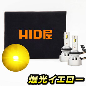 H11 LED フォグ イエロー HID屋 10400lm 配光がワイドに広がるから視認性抜群 H8 LED フォグ 爆光 Mシリーズ 3000k LED フォグランプ バルブ H8 H11 H16 HB4 H3 H4 PSX26W 車検対応 フォグランプ 後付け LED ※H4 はヘッドライト専用 爆光 ポン付け