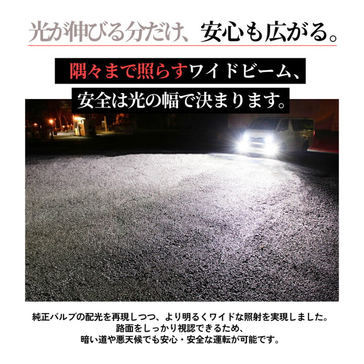 HID屋 LEDヘッドライト Qシリーズプラチナ 68400cd D2S/D4S 楽天市場 