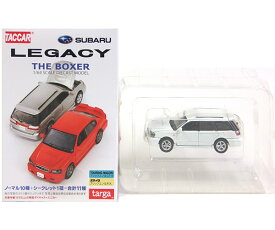 【7】 タルガ タッカー 1/64 スバル SUBARU レガシー レガシィ THE BOXER レガシィ ツーリングワゴン GT-B プレミアムホワイト ミニカー 完成品 単品