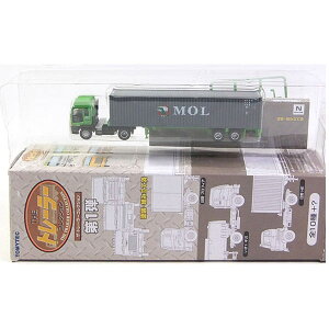 【3】 トミーテック 1/150 ザ・トレーラーコレクション 第1弾 国際コンテナ輸送 いすゞ ギガハイルーフ+商船三井 ドライ40ft Nゲージ トラック ミニチュア 半完成品 単品