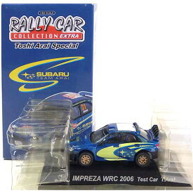 【9】 CM's 1/64 ラリーカーコレクション エクストラ 新井敏宏スペシャル IMPREZA WRC 2006 Test Car T.Arai(メタリックブルー) WRC ミニカー ミニチュア 半完成品 単品