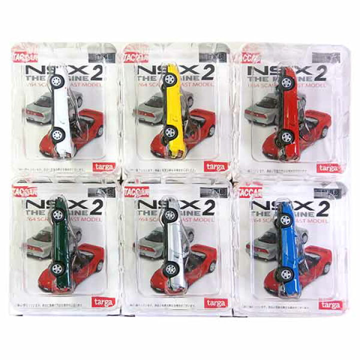 楽天市場】【6SET】 タルガ タッカー 1/64 NSX THE ENGINE 2 全6種 