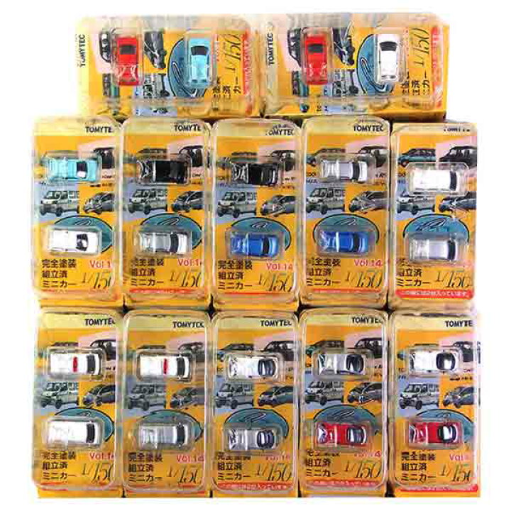 楽天市場】【12SET】 トミーテック 1/150 ザ・カーコレクション Vol.14 