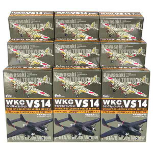 【9SET】 エフトイズ 1/144 ウイングキットコレクション VS14 全9種セット(シークレットを含まない) 戦闘機 ミリタリー ミニチュア フィギュア 半完成品 食玩 単品