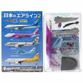 【2】 エフトイズ 1/300 日本のエアライン Vol.2 ぼくは航空管制官 Peach 320-200 旅客機 ANA JAL フィギュア ミニチュア 半完成品 単品