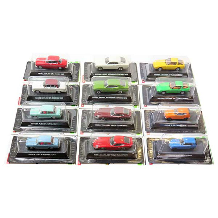 楽天市場】【12SET】 コナミ 1/64 絶版名車コレクション Vol.5 全12種 