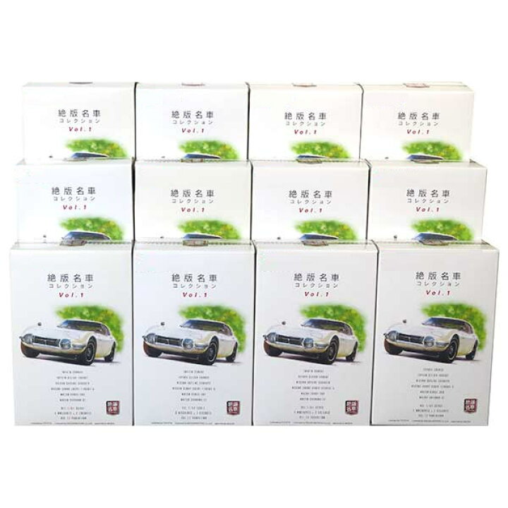 楽天市場】【12SET】 コナミ 1/64 絶版名車コレクション Vol.1 全12種 