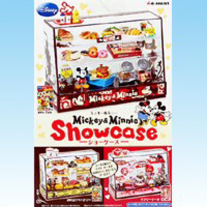 楽天市場 ディズニー ミッキー ミニー ショーケース Mickey Minnie Showcase 食玩 リーメント 新品販売 即納 トレジャーマーケット