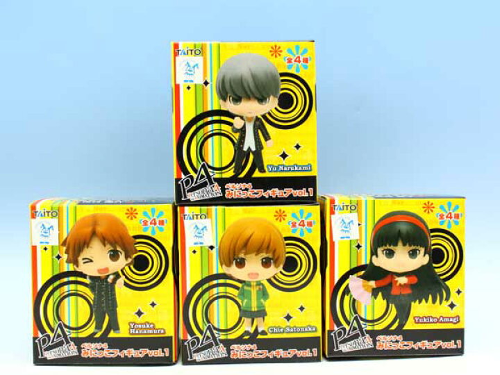 楽天市場】ペルソナ4 みにっこフィギュアvol.1 P4 Persona4 タイトー 