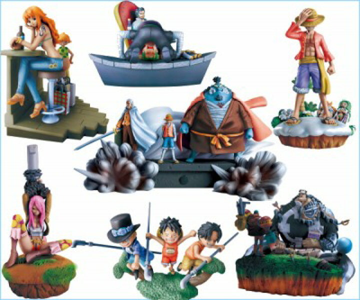 楽天市場 ワンピース ログボックス 戦火の残り火そして新たなる旅立ち編 One Piece Logbox 尾田栄一郎 フィギュア アニメ 箱玩 メガハウス 全６種フルコンプセット 即納 トレジャーマーケット