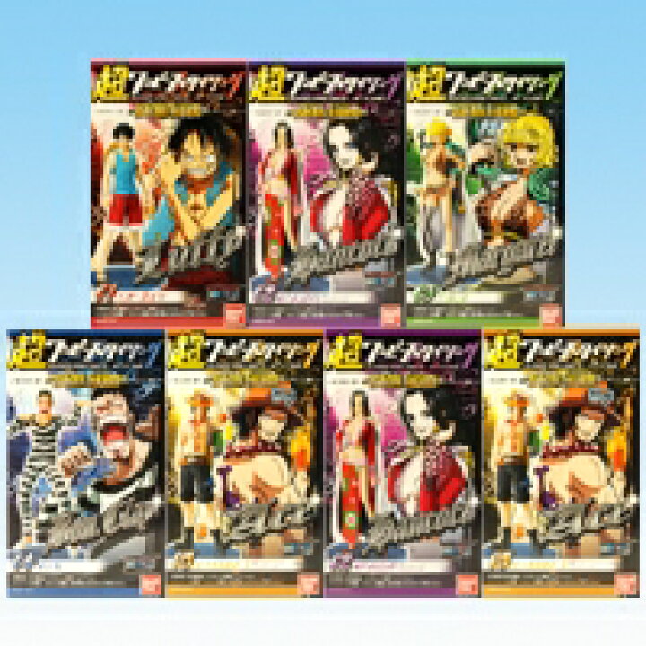 楽天市場 超ワンピーススタイリング Star Hero スターヒーロー One Piece 尾田栄一郎 フィギュア 食玩 バンダイ 全７種フルコンプセット 即納 トレジャーマーケット