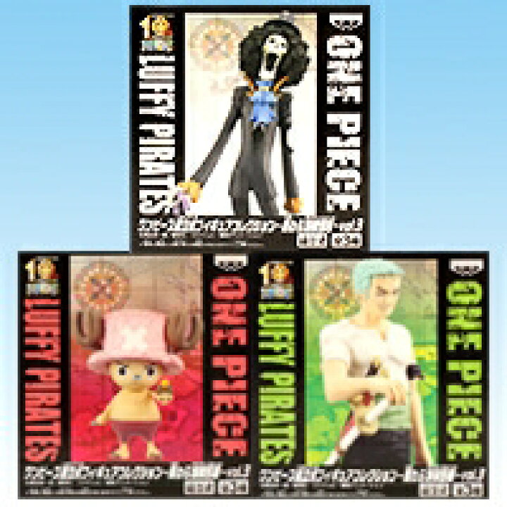 楽天市場】ワンピース組立式フィギュアコレクション 麦わら海賊団編 