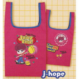 j-hope 【かぷばっぐ TinyMART Tiny TAN タカラトミーアーツ CAPBAG グッズ エコバッグ 手提げ袋 ガチャガチャ】 【即納 在庫品】【ネコポス配送対応可能】【数量限定】【セール品】