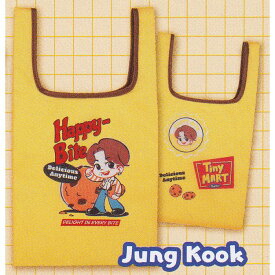 Jung Kook 【かぷばっぐ TinyMART Tiny TAN タカラトミーアーツ CAPBAG グッズ エコバッグ 手提げ袋 ガチャガチャ】 【即納 在庫品】【ネコポス配送対応可能】【数量限定】【セール品】