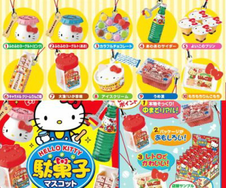 楽天市場】ハローキティ 駄菓子マスコット HELLO KITTY グッズ 