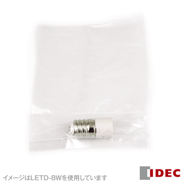 【楽天市場】メール便OK IDEC (アイデック/和泉電機) LETD-6 10個入 保守用LED球 赤・緑・黄・アンバー AC/DC6V