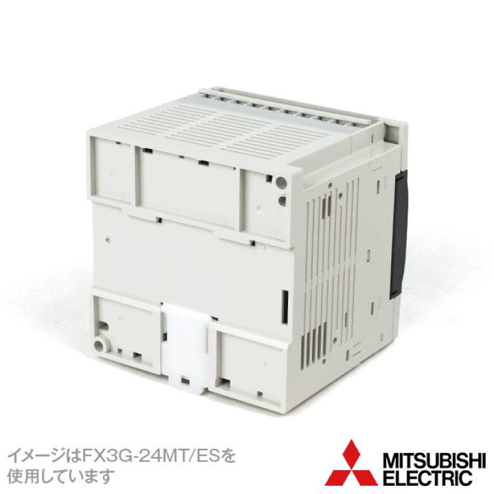 三菱電機 シーケンサ FX3G-24MT/ES 1個（直送品） - アスクル