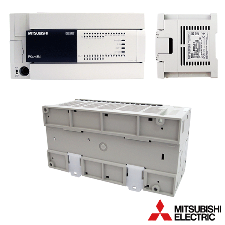 楽天市場】三菱電機 FX3U-48MT/ES FXシリーズシーケンサ MELSEC-F