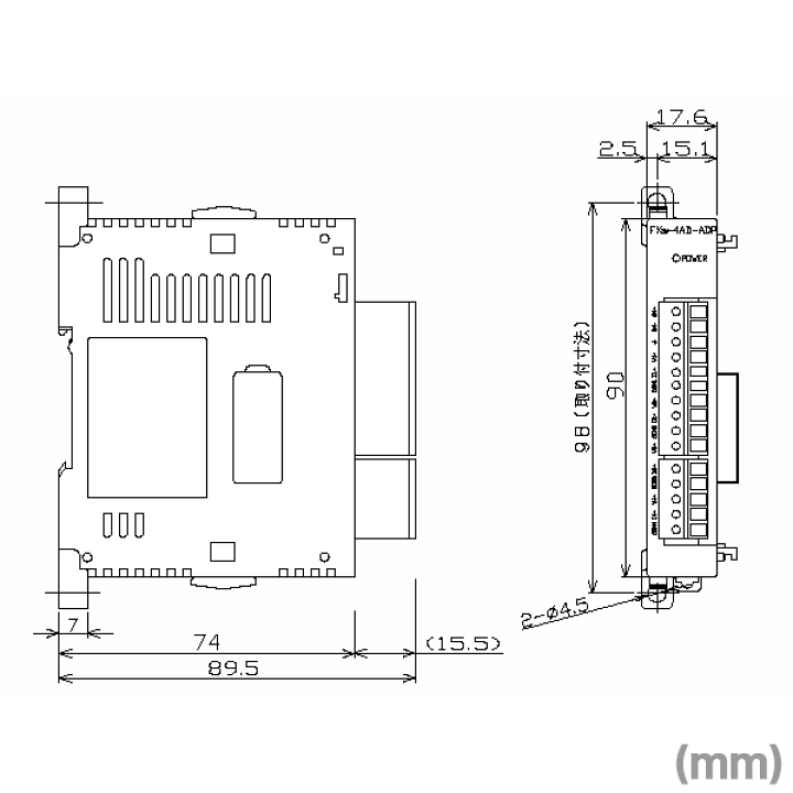 楽天市場】三菱電機 FX3U-4AD-ADP MELSEC-Fシリーズ アナログ 楽天市場】三菱電機 FX3U-4AD-ADP MELSEC-Fシリーズ アナログ