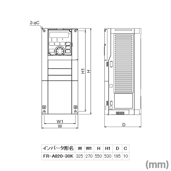 三菱電機 インバーター FR-A820-30K-1 三菱 在庫あり 新品正規品 三菱 インバータ FR-A820-30K-1 30KW