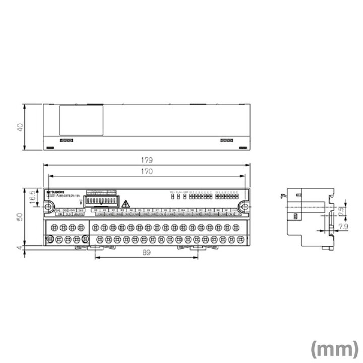楽天市場】三菱電機 AJ65SBTB2N-16R 接点出力ユニット 出力点数: 16点  