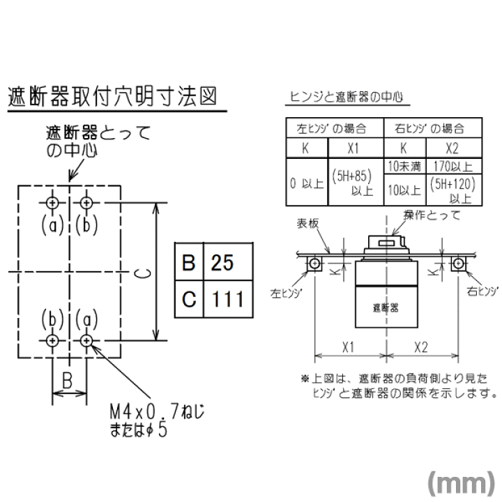 楽天市場】三菱電機 F-05SV2 LF DR F形操作とって ブレーカマウント