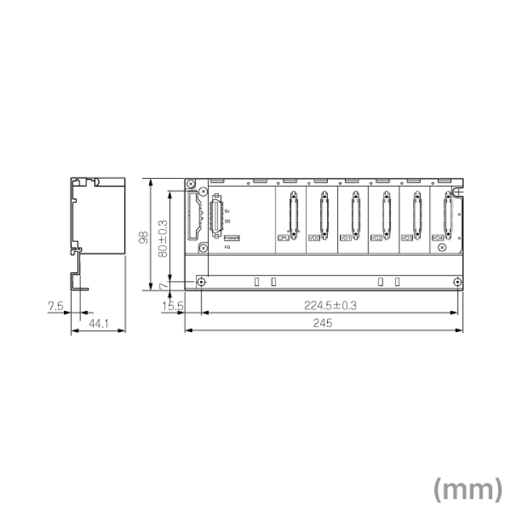 楽天市場】三菱電機 Q35B 基本ベースユニット 5スロット Q 楽天市場】三菱電機 Q35B 基本ベースユニット 5スロット Q