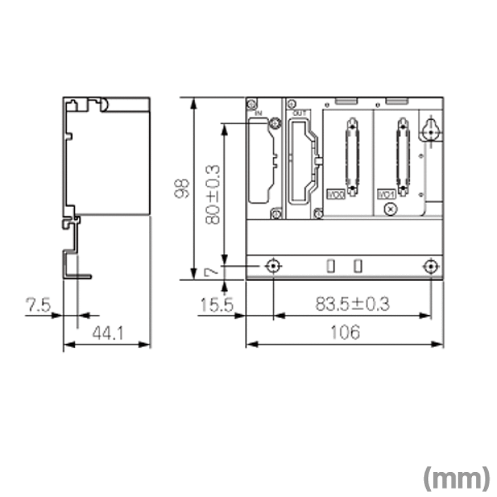 楽天市場】三菱電機 Q52B 増設ベースユニット 2スロット Qシリーズ