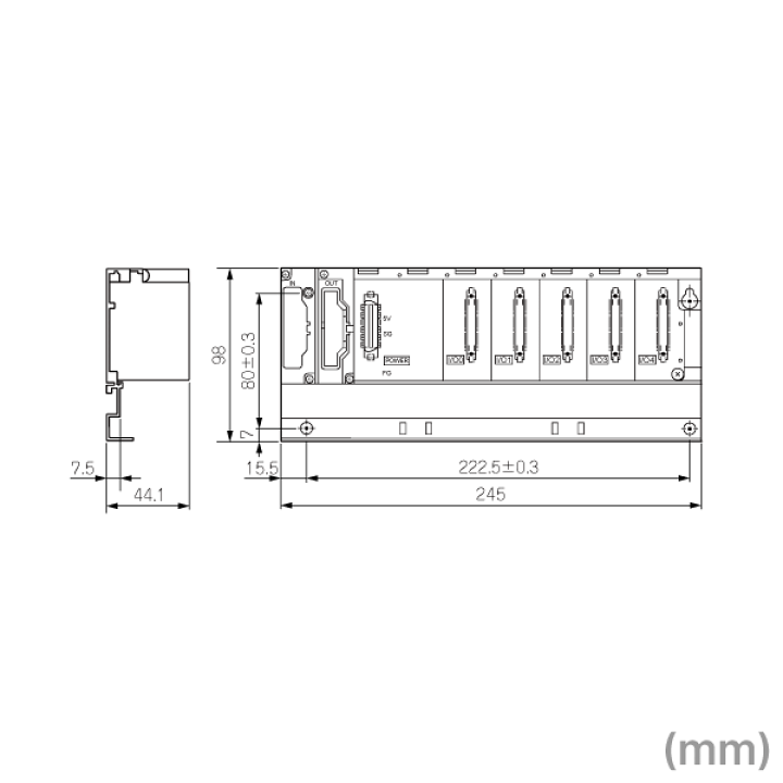 楽天市場】三菱電機 Q65B 基本ベースユニット 5スロット Qシリーズ