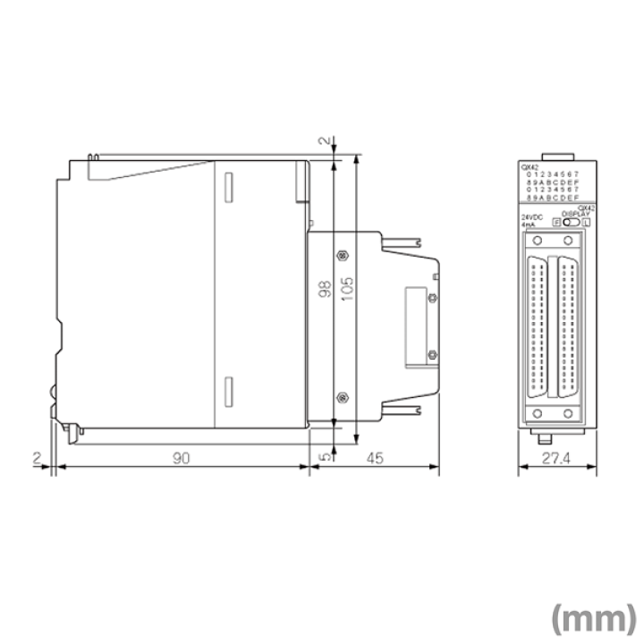 楽天市場】三菱電機 QY42P トランジスタ出力ユニット シンクタイプ Q